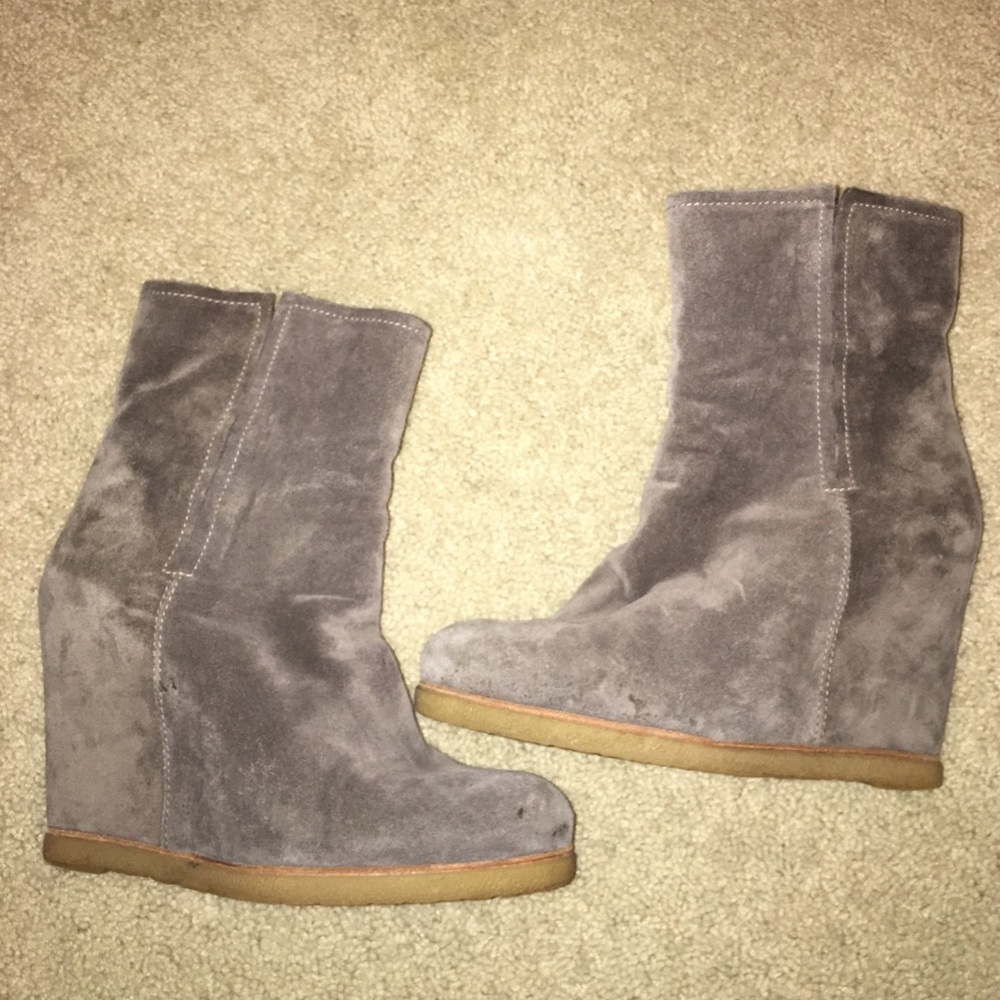 Stuart Weitzman Gray Boots - Picture 4 of 8